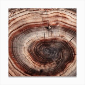 Texture Of A Petrified Wood Canvas Print