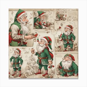 Santa Claus 2 Canvas Print