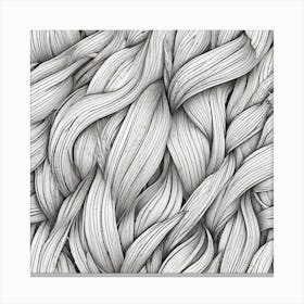 Realistic Hair Flat Surface Pattern For Background Use Ultra Hd Realistic Vivid Colors Highly De Canvas Print