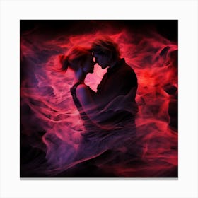 Two Lovers In Love Canvas Print