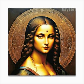 Mona Lisa 2 Canvas Print