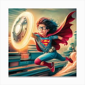 A Vibrant And Dynamic Illustration Of A Superteen Kabhgaodr8o L Hfhywlpa Jq7ib Plrd6q9mbqdyh7na Canvas Print