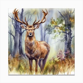 Hirsch 2 Canvas Print