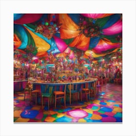 Candy world #2 Canvas Print