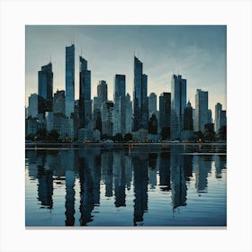 New York City Skyline Canvas Print