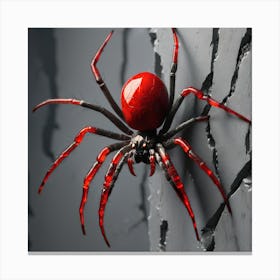 Red Spider Canvas Print