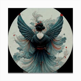 Angel Of The Sky 2 Canvas Print