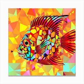 Abstract Fish 5 Canvas Print