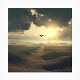 The Lone Eagle Canvas Print