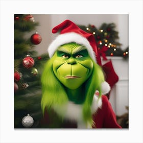 CHRISTMAS GRINCH Canvas Print