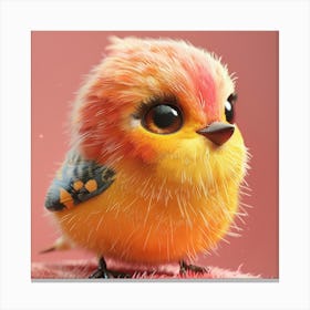 Cute Little Bird 9 Canvas Print