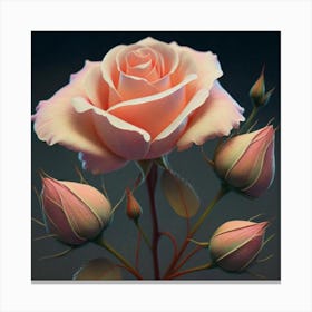 Roses 11 Canvas Print