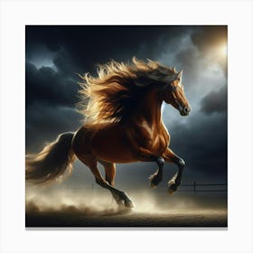 Horse Galloping 2 Canvas Print