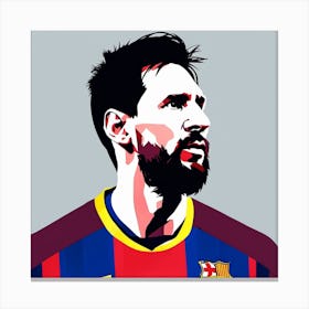 Lionel Messi 1 Canvas Print
