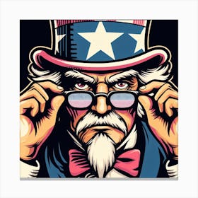 Uncle Sam 1 Canvas Print