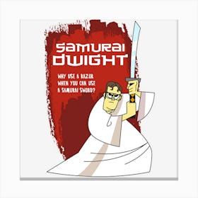 Samurai Dwight Canvas Print