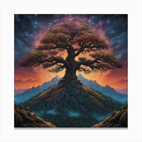 Tree Of Life 20 Canvas Print