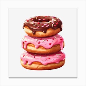 Donuts 2 Canvas Print