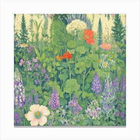 Garden In Bloom 10 Canvas Print