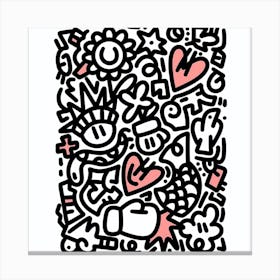 Lovely Heart Canvas Print