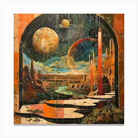 'Alien Planet' Canvas Print