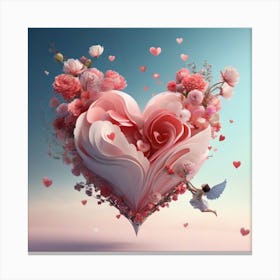 Valentine'S Day Canvas Print