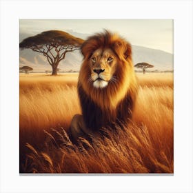 The Fierce One Canvas Print