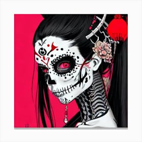 Day Of The Dead 1 Canvas Print