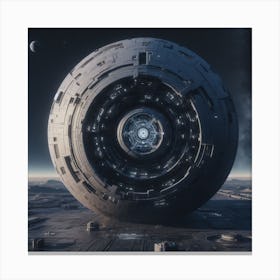 Spaceship 31 Canvas Print