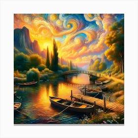 Starry Night 28 Canvas Print