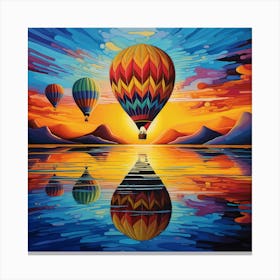 Hot Air Balloons Canvas Print