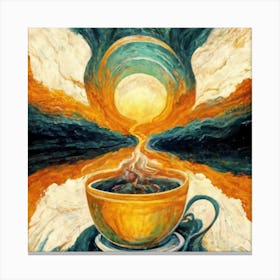 Coffee Cup Canvas Print