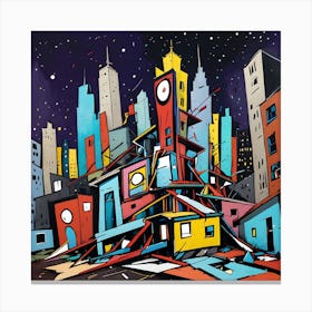 Cityscape Canvas Print