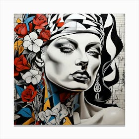 Street Art 1 Canvas Print