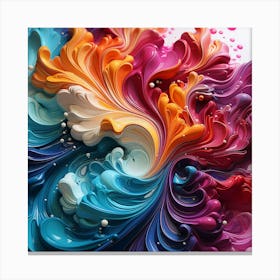 Abstract Painting 20 Canvas Print