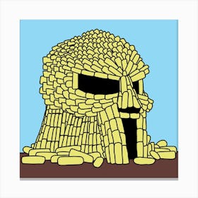 MF DOOM - Villainous Mac N Cheeze Canvas Print