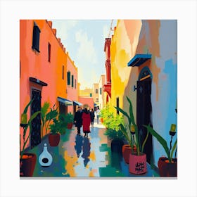 Marrakech Alley 2 Canvas Print