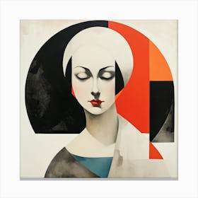 Bauhaus Turkish Woman 03 Canvas Print