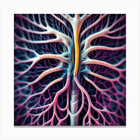 Human Nervous System 2 Canvas Print
