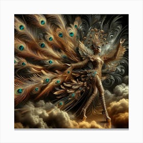 Peacock Canvas Print