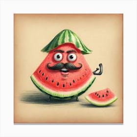 Watermelon 39 Canvas Print