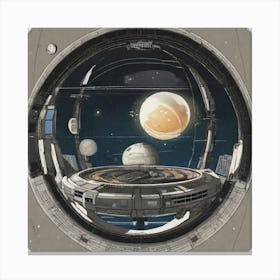 Space Station 34 Canvas Print