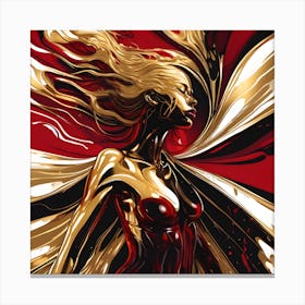 Golden Goddess Canvas Print