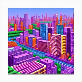 Cityscape 1 Canvas Print