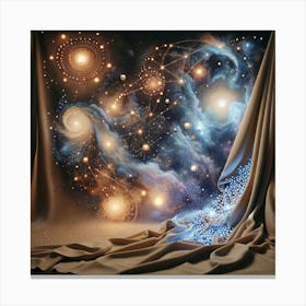 Galaxy Painting Canvas Print