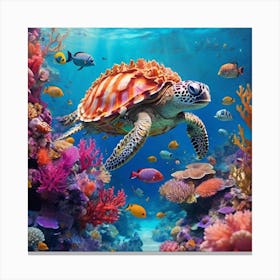 Sea Turtle Canvas Print