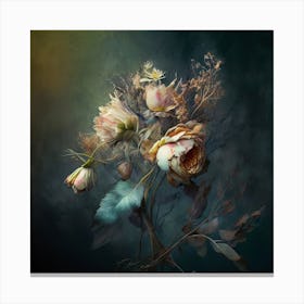 Romantic Flowers 18 Canvas Print