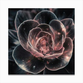 Fractal Flower Canvas Print