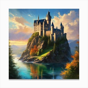 Hogwarts Castle 7 Canvas Print
