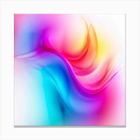 Colorful Brightness Colors Vibrant Pastel Power Gradient Vivid Luminous Radiant Bright S (13) Canvas Print